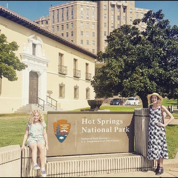 Palm tree maxi dress tropical - Picture 4 of 4